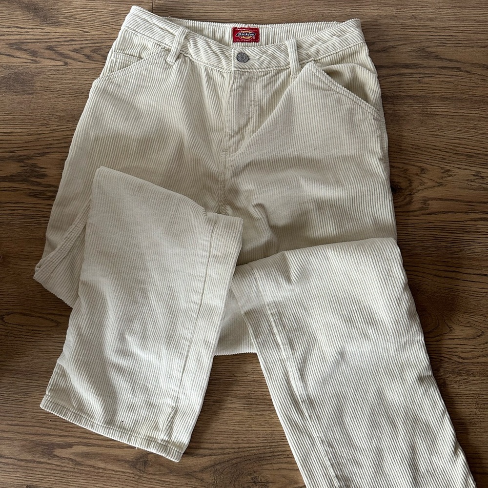 Dickies Cream Corduroy Pants